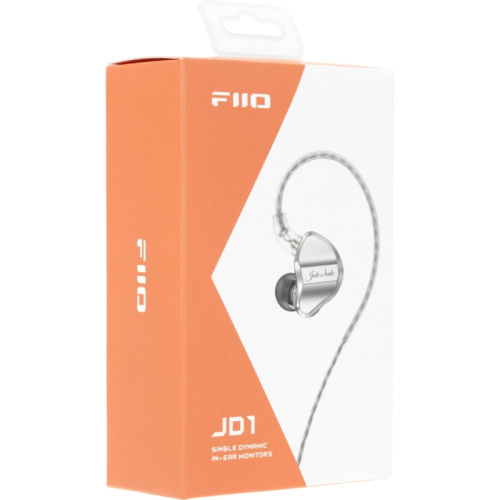 6953175741138 внутриканальные наушники/ FIIO JD1 Серебристый фото 8