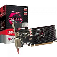 AFR5230-2048D3L5 Видеокарта Afox R5 230 2GB GDDR3 64bit DVI HDMI 1FAN LP RTL