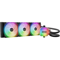 BW022 Водяное охлаждение для процессора/ Water Cooling System be quiet! LIGHT LOOP 360mm (250W, 360mm, Black, ARGB/ Fans: 3x120mm, 61.8CFM, 36.8dBA, 2100RPM/ Pump 2900RPM, Rad thickness 27mm/ S: 1851, 1700, 1200, 115X, AM5, AM4)