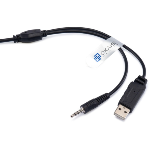 1796949 Наушники с микрофоном Oklick HS-L300G черный 2.2м мониторные оголовье (1796949) фото 4