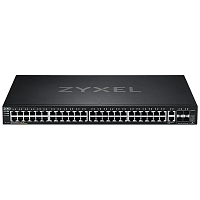 XGS2220-54-EU0101F Коммутатор/ Zyxel XGS2220-54 L3 Access switch , rack 19", 48xRJ-45: 1G, 2xRJ-45: 1/2.5/5/10G, 4xSFP+, standalone/cloud management