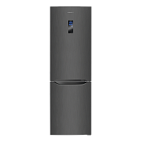 MFF187NFIX10 Холодильник MAUNFELD/ Холодильник-морозильник с инвертором, ВхШхГ 1858х595х676 мм, Total NoFrost, общий объем 330 л, объем холодильной камеры 232 л, объем морозильной камеры 98 л, сенсорное управление, LED освещение, установка вплотную к стен