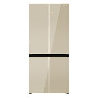 MFF190NFDBG Холодильник MAUNFELD/ Холодильник серии KitFit с возможностью встраивания, 191х83х60 см, Total No Frost, инверторный компрессор, сенсорное управление, LED освещение, A+, зона свежести, полезный объем 503 л, цвет: бежевый