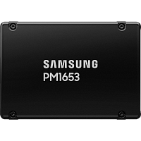 MZILG30THBLA-00A07 Твердотельный накопитель/ Samsung SSD PM1653, 30720GB, 2.5" 15mm, SAS 24Gb/s, 3D TLC, R/W 4200/up 3800MB/s, IOPs 800 000/140 000, TBW 56064, DWPD 1 (12 мес.)