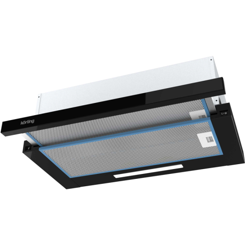 KHP5512GN Встраиваемая вытяжка Korting/ 50 см, 2 режима, 550 м3/ч, черный цвет