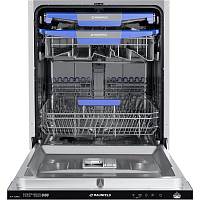 MLP-12IMRO Посудомоечная машина MAUNFELD/ Посудомоечная машина MAUNFELD MLP-12IMRO, встраиваемая 60 см, вместимость 14 комплектов, 8 программ, луч на полу, дисплей, режим 1/2 загрузки, третий уровень загрузки, автоматическое открывание двери, отсрочка ста