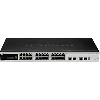 DES-3528_RFB/A4 Коммутатор/ DES-3528_RFB/A4 Refurbished unit, clean, fully tested, well-packed. 24-Port 10/100Mbps + 2 Combo Copper/SFP + 2 1000 Mbps Copper L2+ Flow control, VLAN, Port Trunk, SNMP, RMON Management Features QoS support based on traffic pr