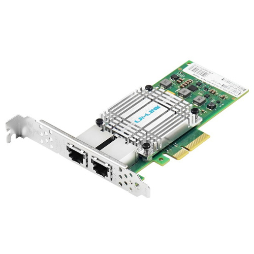 LREC9812BT Сетевая карта/ PCIe x4 Dual-port 10G Copper Server Adapter (Intel X550) фото 2