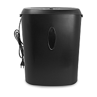 УМ24-4 Уничтожитель документов ГЕЛЕОС УМ24-4, DIN P-4 (4 ур-нь секр.), фрагмент 3,9х38мм, 17 лист (70г/м2), CD/пл.карты/скрепки/скобы, 24 литра