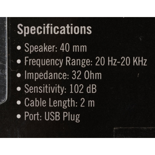 HU-35 Наушники с микрофоном A4Tech HU-35 черный 2м накладные USB оголовье фото 3 HU-35 Наушники с микрофоном A4Tech HU-35 черный 2м накладные USB оголовье фото 3