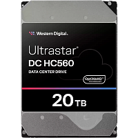 WUH722020BL5204 Жесткий диск/ HDD WD SAS Server 20Tb Ultrastar DC HC560 7200 12Gb/s 512MB 1 year warranty