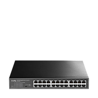 GS1024 Коммутатор/ 24-Port Gigabit Switch, 24 Gigabit RJ45 Ports, IGMP Snooping, Loop Detection/Prevention, 802.1p/DSCP QoS, Switch/VLAN/Extend working mode DIP switch, Rack-mountable Steel Case, Power Saving, Plug & Play, Rack-Mount kits included