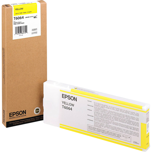C13T606400 Картридж/ Epson I/C SP-4880 220ml Yellow
