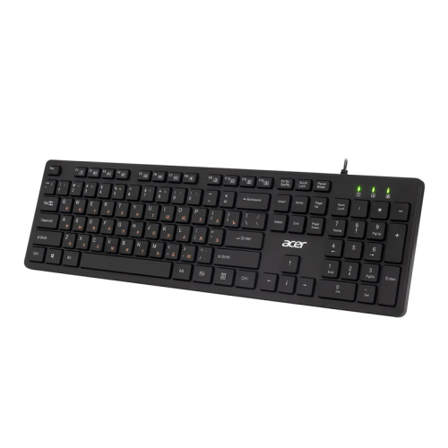 ZL.KBDEE.00C Клавиатура/ Клавиатура Acer OKW122 USB black фото 6 ZL.KBDEE.00C Клавиатура/ Клавиатура Acer OKW122 USB black фото 6