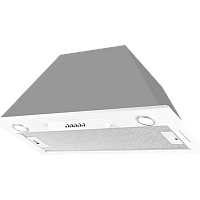 INLINEA70WX Встраиваемая вытяжка Kuppersberg/ ширина 70 см, отвод/рециркуляция, 1300 м3.ч, белый/нержавеющая сталь