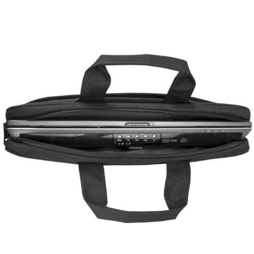 CC-018BK Сумка для ноутбука нейлон/ Continent CC-018 BK 17.3" Black фото 3