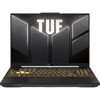 90NR0MZ6-M000F0 Ноутбук/ ASUS TUF F16 FX607VJ-RL013 16"(1920x1200 (матовый, 144Hz) IPS)/Intel Core 5 210H(2.2Ghz)/16384Mb/512PCISSDGb/noDVD/Ext:nVidia GeForce RTX3050(6144Mb)/Cam/BT/WiFi/56WHr/war 1y/2.2kg/Mecha Gray/DOS