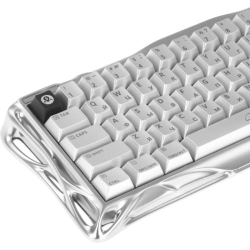 6972448924979 Игровая клавиатура/ Клавиатура с магнитными свичами Gravastar Mercury V60Pro XTAL SLV RU фото 3 6972448924979 Игровая клавиатура/ Клавиатура с магнитными свичами Gravastar Mercury V60Pro XTAL SLV RU фото 3