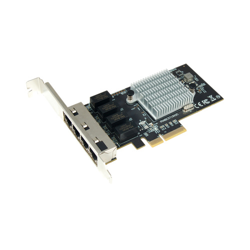N-1060 Сетевая карта/ 1G Quad Port RJ45 PCIE Ethernet Adapter with Broadcom BCM5719 chipset