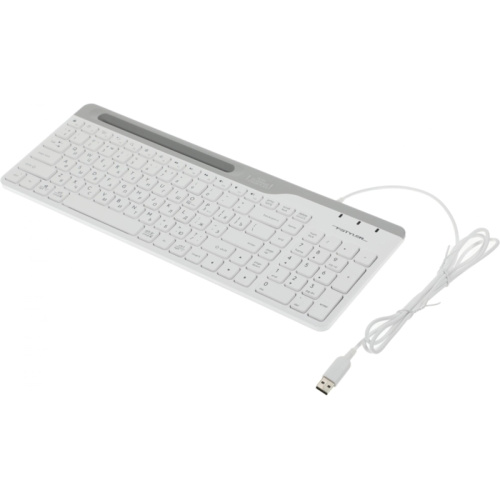 FK25WHITE Клавиатура A4Tech Fstyler FK25 белый/серый USB slim фото 5 FK25WHITE Клавиатура A4Tech Fstyler FK25 белый/серый USB slim фото 5