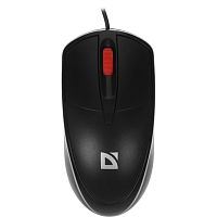 52057 Мышь DEFENDER USB OPTICAL ICON 3D MB-057 BLACK 52057
