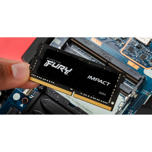 KF548S38IB-8 Память оперативная/ Kingston 8GB 4800MT/s DDR5 CL38 SODIMM FURY Impact PnP фото 6