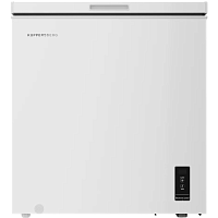 FLCF200W Морозильный ларь Kuppersberg/ Морозильный ларь Kuppersberg, High-Tech, отдельностоящий, ВхШхГ 84.5х77х56 см, объем 198 л, электронное управление, LED дисплей, антибактериальный пластик, супер заморозка, энергоэффективность А, цвет белый