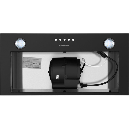 CrosbySingl5028BLACK ВЫТЯЖКА MAUNFELD/ Тип: полновстраиваемая, Цвет: черный, Управление: кнопочное, Ширина, мм: 500 фото 4