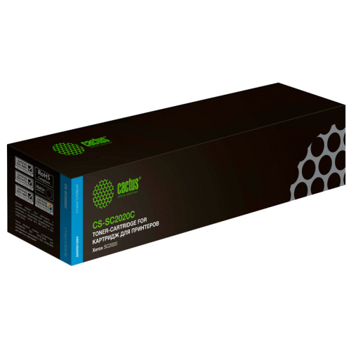 CS-SC2020C -/ Картридж лазерный Cactus CS-SC2020C 006R01694 голубой (3000стр.) для Xerox DocuCentre SC2020/ SC2020 CS-SC2020C -/ Картридж лазерный Cactus CS-SC2020C 006R01694 голубой (3000стр.) для Xerox DocuCentre SC2020/ SC2020