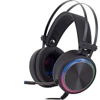 1460164 Наушники с микрофоном Oklick HS-L810G ANONYMOUS черный 2.2м мониторные оголовье (1460164)