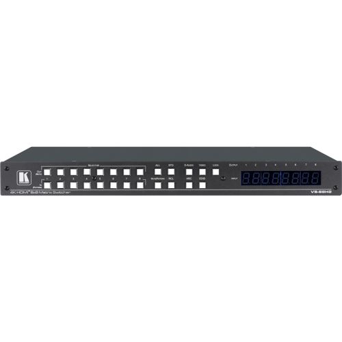 VS-88H2 Матричный коммутатор 8х8 HDMI; поддержка 4K60 4:4:4 VS-88H2 Матричный коммутатор 8х8 HDMI; поддержка 4K60 4:4:4