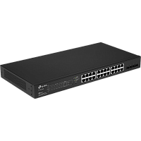 SG2428P Коммутатор/ 28-Port Gigabit Smart Switch with 24-Port PoE+, 24? Gigabit PoE+ Ports, 4? Gigabit SFP Slots
