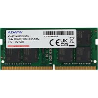 AD4S320032G22-SGN Оперативная память DDR4 32Gb 3200MHz A-Data AD4S320032G22-SGN RTL PC4-25600 CL22 SO-DIMM 260-pin 1.2В single rank Ret [AD4S320032G22-SGN]