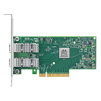 MCX4121A-ACAT Сетевая карта/ ConnectX-4 Lx EN network interface card, 25GbE dual-port SFP28, PCIe3.0 x8, tall bracket, ROHS R6