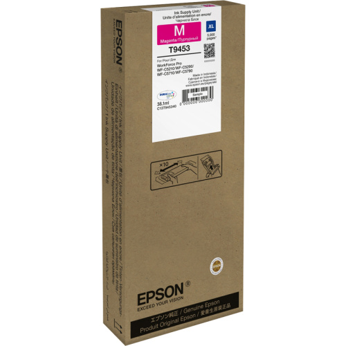 C13T945340 Картридж/ WF-C5xxx Series Ink Cartridge XL Magenta фото 2 C13T945340 Картридж/ WF-C5xxx Series Ink Cartridge XL Magenta фото 2