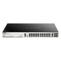 DGS-3130-30TS/A1A Коммутатор/ DGS-3130-30TS L3 Managed Switch with 24 10/100/1000Base-T ports and 2 10GBase-T ports and 4 10GBase-X SFP+ ports.