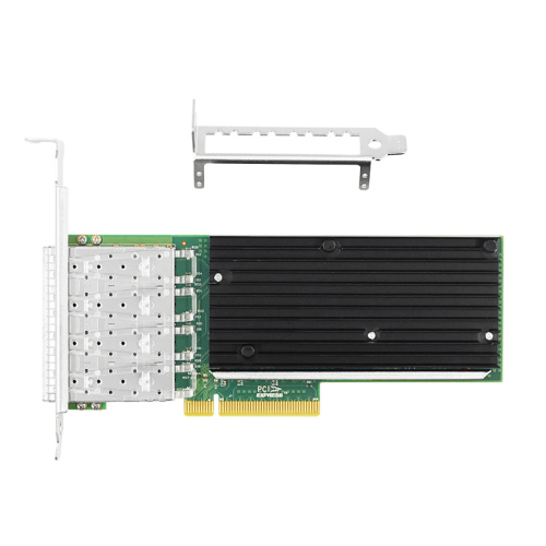LREC9804BF-4SFP+ Сетевая карта/ PCIe x8 10G Quad Port Fiber Server Network Card фото 3 LREC9804BF-4SFP+ Сетевая карта/ PCIe x8 10G Quad Port Fiber Server Network Card фото 3