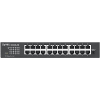 GS1100-24E-EU0103F Коммутатор/ ZYXEL GS1100-24E Switch , 24xGE, rack 19 ", silent