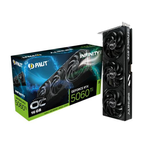 NE7506TS19T1-GB2061S Видеокарта/ Palit GeForce RTX 5060 Ti Infinity 3 OC фото 11