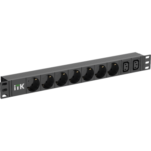 PH22-7D2C131-P PDU 7 розеток нем. ст. + 2 С13 1U каб. 2м нем. ст. PH22-7D2C131-P PDU 7 розеток нем. ст. + 2 С13 1U каб. 2м нем. ст.