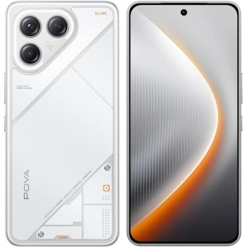 LJ9256+8GEEKWHITE Смартфон Tecno POVA 7 Ultra 5G 8+256 белый
