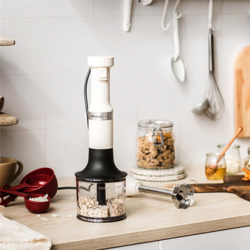 5KHBV83EAC Погружной блендер KitchenAid с аксессуарами,Кремовый фото 7