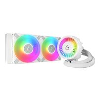 ACFRE00150A Жидкостная система охлаждения Arctic Cooling Arctic Liquid Freezer III-240 A-RGB White Multi Compatible All-In-One CPU Water Cooler (ACFRE00150A)