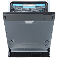 KDI60570 Встраиваемая посудомоечная машина Korting/ Полновстр., 60 см, 14 компл., третья корзина для столовых приборов, А++/A/A, Электронное управление, цифровой LED дисплей белого цвета Cold White, 8 программ, Автоматическая программа, Функция "Луч на по