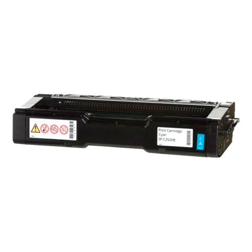 407717 Print Cartridge Cyan SP C252HE 407717 Print Cartridge Cyan SP C252HE