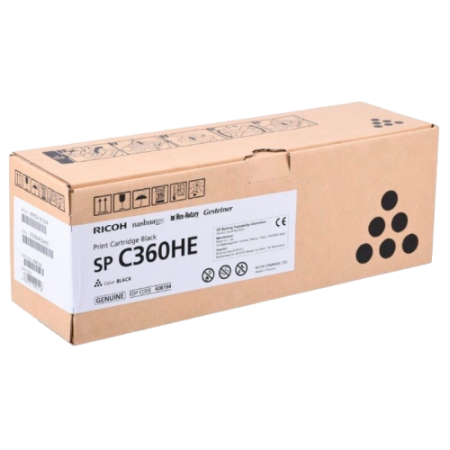 Print Cartridge Black SP C360HE (7K) Print Cartridge Black SP C360HE (7K)