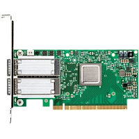 MCX516A-CDAT Сетевая карта/ ConnectX®-5 Ex EN network interface card, 100GbE dual-port QSFP28, PCIe4.0 x16, tall bracket