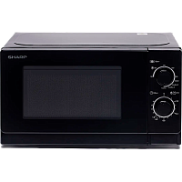R6000RK Микроволновая печь Sharp/ 20 л, 800 Вт, 1000 Вт гриль, эмаль, черный