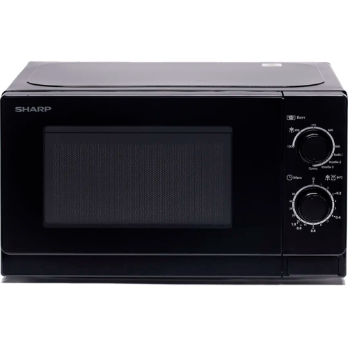 R6000RK Микроволновая печь Sharp/ 20 л, 800 Вт, 1000 Вт гриль, эмаль, черный