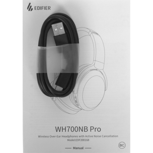 6923520248292 Гарнитура/ Гарнитура EDIFIER WH700NB Pro Чёрный фото 7 6923520248292 Гарнитура/ Гарнитура EDIFIER WH700NB Pro Чёрный фото 7